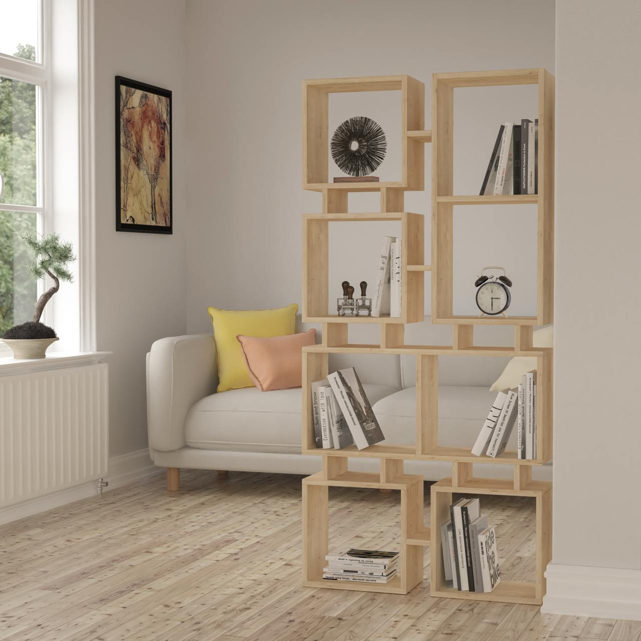 Стеллаж прямой RAIL BOOKCASE NO.1